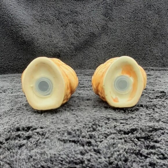 Vintage Ceramic Brown Owl Salt and Pepper Shakers 3”H x 2”W - Picture 6 of 6